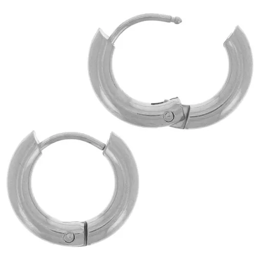 Aro redondo de 13 mm - alambre de 2,5 mm - acero inoxidable 304L x20