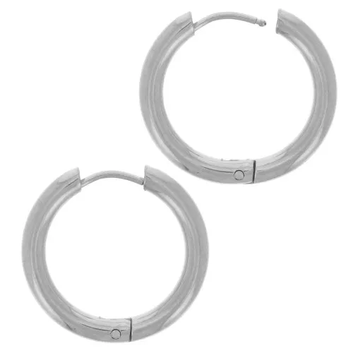 Aro redondo de 19 mm - alambre de 2,5 mm - acero inoxidable 304L x20