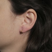 Criolla redonda de 10 mm - Alambre de 2 mm - Acero inoxidable 304L Dorado x20