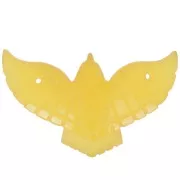 Gema Tintada Águila Entrepieza 42x24 mm - Citrino x1