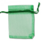 Bolsitas Organza 70x90 mm Verde x20