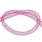 Malla tubular 4 mm Burdeos x 4 m