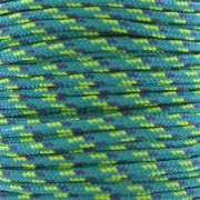 Parachute Cord 2 mm Turquoise/Blue x1m