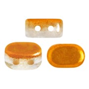 Cuentas de vidrio Lipsi® de Puca® 4x6 mm - Ice Slushy Orange x10g