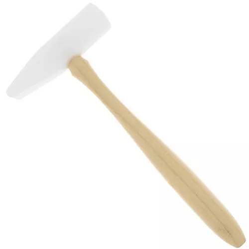 Martillo de nylon redondo y biselado de doble cabeza x1