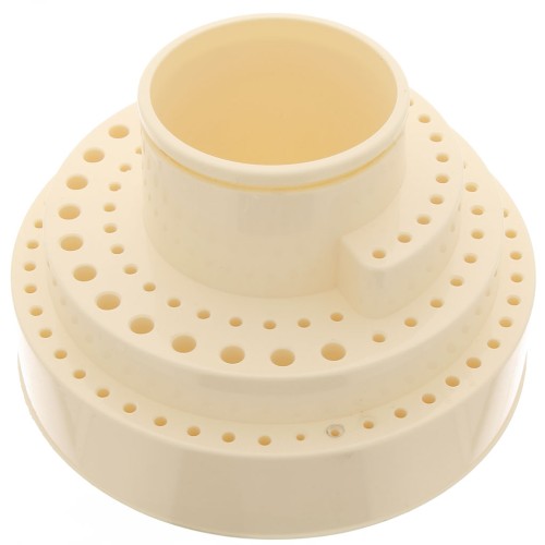 Soporte giratorio de plástico para brocas, fresas y muelas, 112 ranuras x1