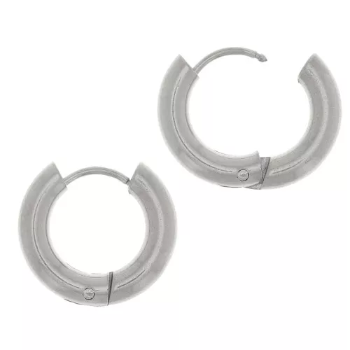 Aro redondo de 14 mm - alambre de 3 mm - acero inoxidable 304L x20