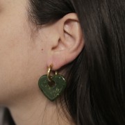 Aros pendientes de 20 mm - alambre de 3 mm - acero inoxidable 304L x20