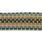 Cinta tejida 20 mm Multi Crema x 3m