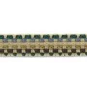 Cinta tejida 10 mm Multi Crema x 3m