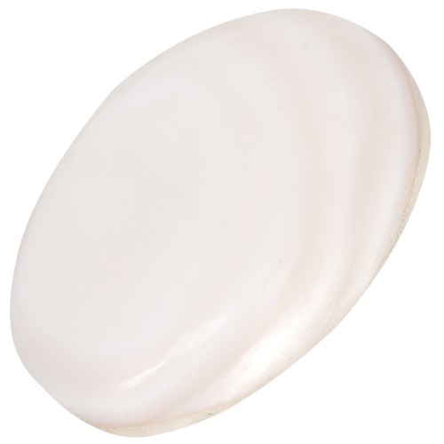 Cabuchón ovalado 18x13 mm Nácar Blanco