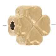 Cuenta en forma de trébol 6,9 x 6,7 mm - Acero inoxidable 304 Dorado x1