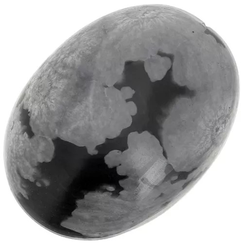 Cabuchón ovalado 18x13 mm Obsidiana Moteada