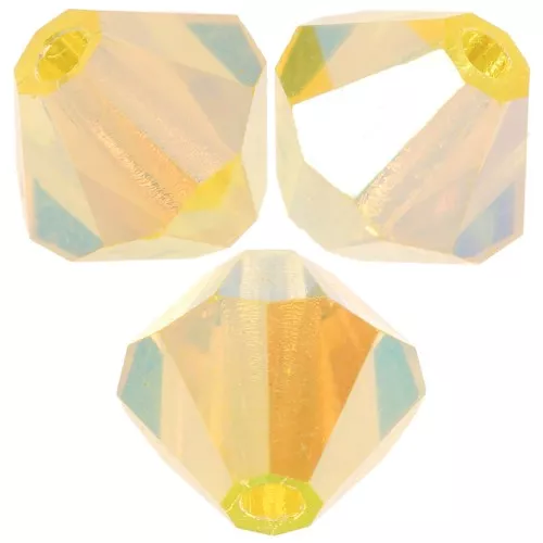 Cuentas tupis Preciosa - Cuenta Rondelle 6 mm - Citrino AB 2X x12