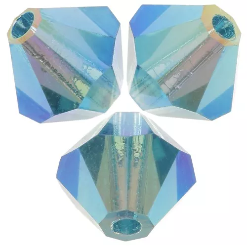 Cuentas Preciosa - Cuenta arandela 6 mm - Indicolite AB 2X x12