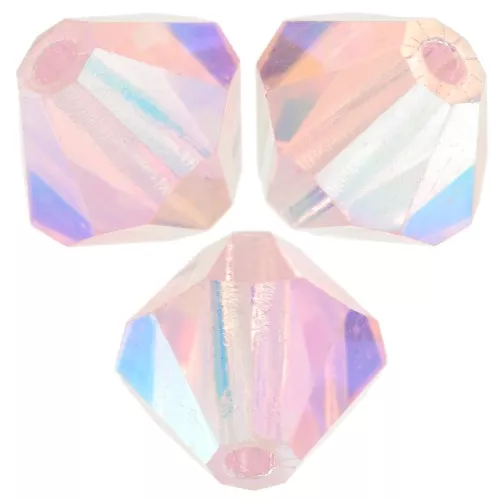 Cuentas tupis beads - Bead 6 mm - Pink Sapphire AB 2X x12