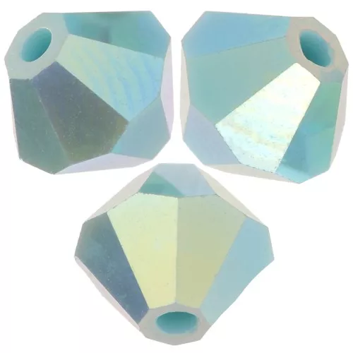 Cuentas tupis beads - Bead 6 mm - Turquesa AB 2X x12