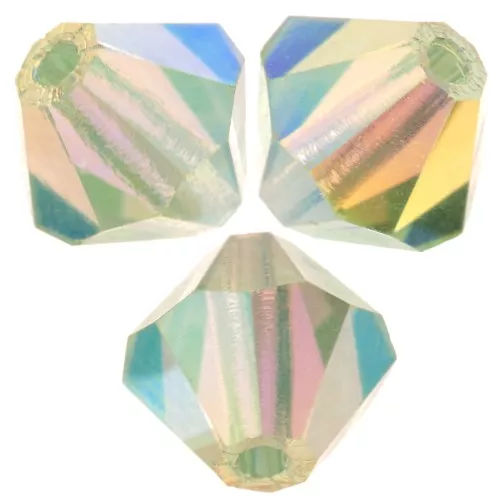 Cuentas tupis beads - Bead 6 mm - Chrysolite AB 2X x12