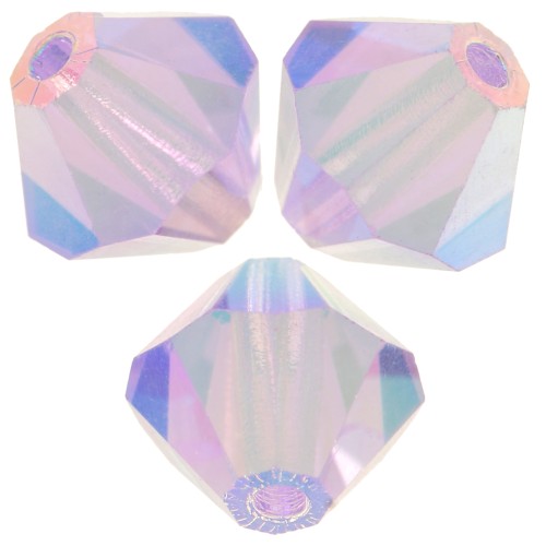 Cuentas tupis beads - Bead 6 mm - Morado AB 2X x12