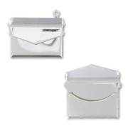 Colgante sobre con apertura 18x21,5 mm plateado x1|raw }}