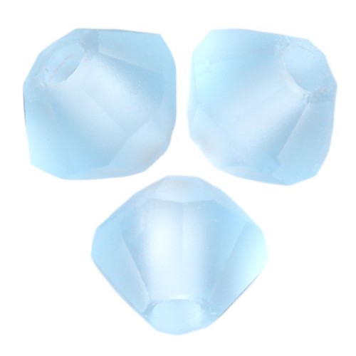 Cuentas tupis Preciosa - Arandela Bead 3 mm - Aquamarine Matt x30