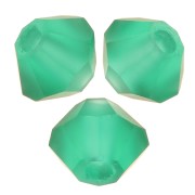 Cuentas tupis Preciosa - Arandela Bead 3 mm - Emerald Matt x30