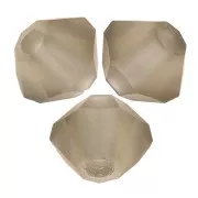 Cuentas tupis Preciosa - Arandela Bead 3 mm - Black Diamond Matt x30