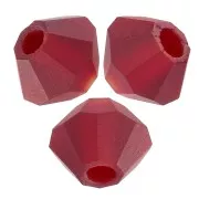 Cuentas tupis Preciosa - Arandela Bead 3 mm - Siam Matt x30