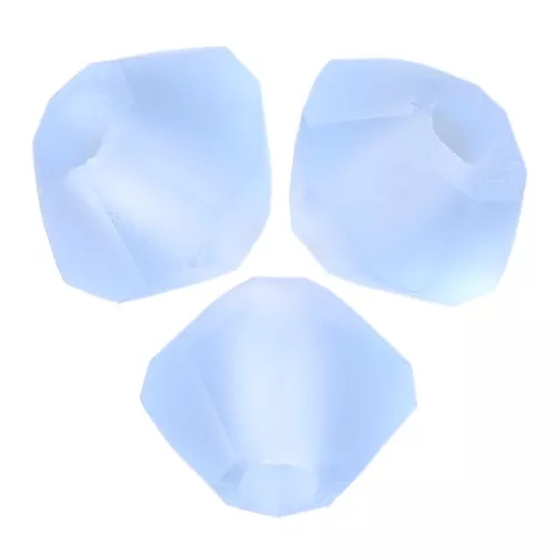 Cuentas tupis Preciosa - Arandela Bead 3 mm - Light Sapphire Matt x30