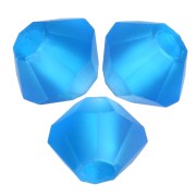 Cuentas tupis Preciosa - Arandela Bead 3 mm - Capri Blue Matt x30|raw }}