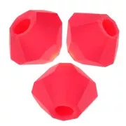 Cuentas tupis Preciosa - Arandela Bead 3 mm - Light Siam Matt x30