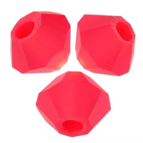 Cuentas tupis Preciosa - Arandela Bead 3 mm - Light Siam Matt x30