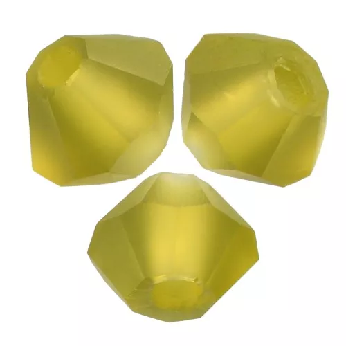 Cuentas tupis Preciosa - Arandela Bead 3 mm - Olivine Matt x30