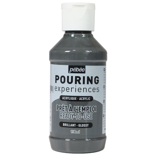 Pintura acrílica para vertido - Gris x118ml
