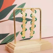 Cuentas tupis Preciosa - Arandela Bead 3 mm - Peridot Matt x30