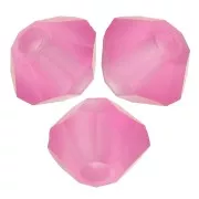 Cuentas tupis Preciosa - Arandela Bead 3 mm - Rose Matt x30