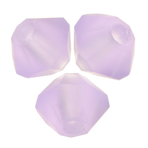 Cuentas tupis Preciosa - Arandela Bead 3 mm - Violet Matt x30