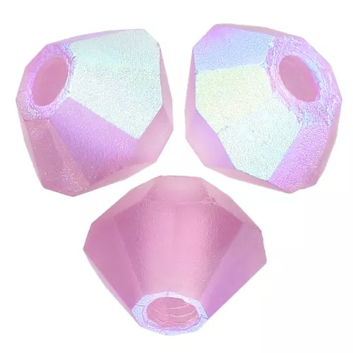 Cuentas tupis Preciosa - Arandela Bead 3 mm - Amatista AB Mate x30
