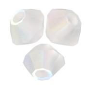 Cuentas tupis Preciosa - Arandela Bead 3 mm - Cristal AB Mate x30|raw }}