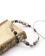 Bobina de hilo encerado Linhasita para micro macramé 1,2 mm Salmón iridiscente (Salmao)