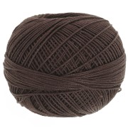Hilo de algodón Lizbeth tamaño 10 - Fudge Dark n°697 x111m|raw }}