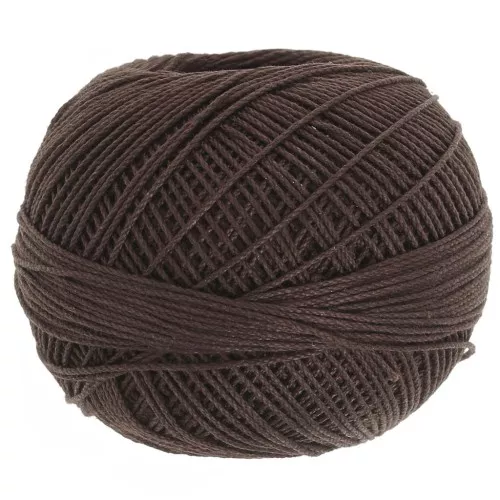 Hilo de algodón Lizbeth tamaño 10 - Fudge Dark n°697 x111m