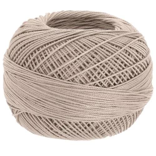 Hilo de algodón Lizbeth tamaño 10 - Medium Linen n°693 x111m