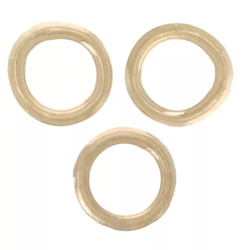 Anillos cerrados 3x0,5 mm - (Gold Filled) x10