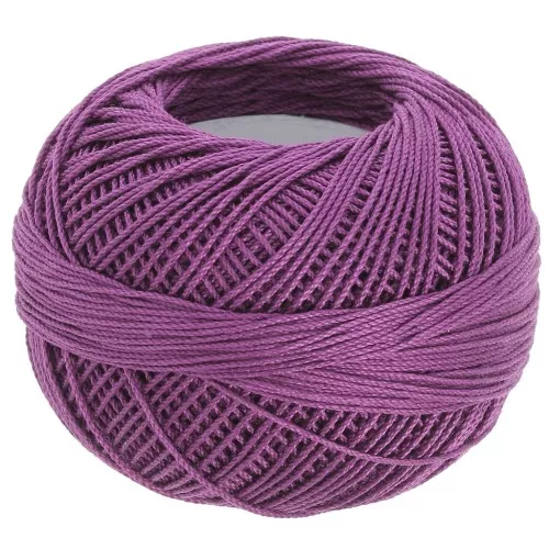 Hilo de algodón Lizbeth tamaño 10 - Dark Country Grape n°682 x111m