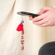 Hilo nilón trenzado 0.5 mm Rojo x3 m