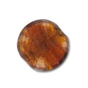 Bombeada hoja de plata 20 mm Rose/Topaz x1|raw }}