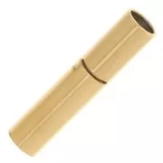 Cierre de bayoneta para cordón de 3 mm - Acero inoxidable 304L dorado x1