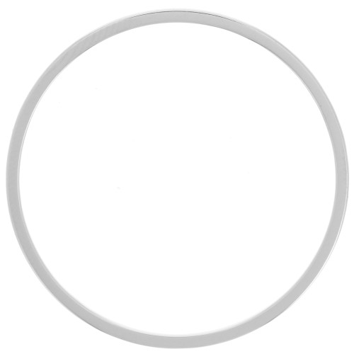 Anillos de montaje y tejido de 30 mm de círculo - acero inoxidable 304L x10