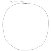 Gargantilla de malla Forçat 1,6 mm - Acero inoxidable 304L x46cm|raw }}